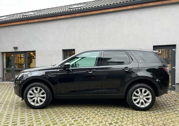 Land Rover Discovery Sport cena 77900 przebieg: 143345, rok produkcji 2016 z Grajewo małe 631